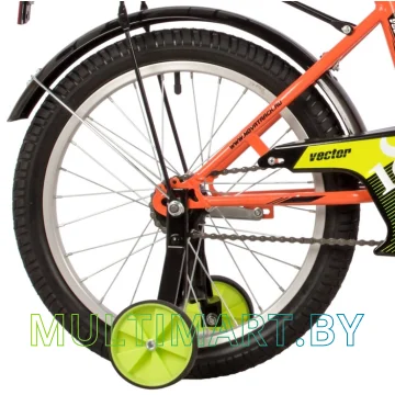 Детский велосипед Novatrack Vector 183VECTOR.OR22 (оранжевый, 2022) картинка 5